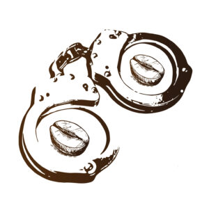Cuffed-in Coffee Logo
