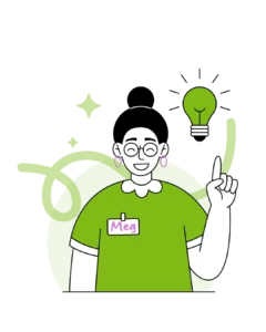 Meet Meg Logo